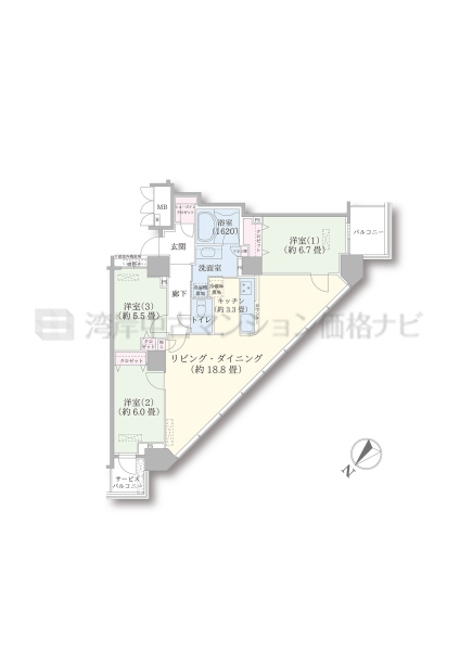 アップルタワー東京キャナルコート