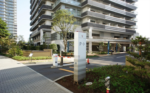 駐車場入口
