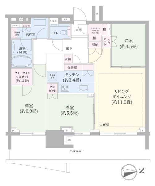 HARUMI FLAG PARK VILLAGE T棟