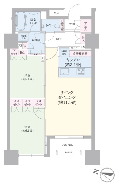 ザ 湾岸タワー レックスガーデン