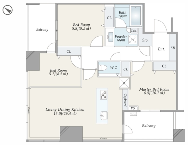 キャピタルゲートプレイス ザ・タワー