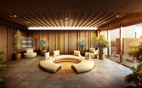 エントランスホールCG